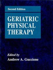 Geriatric physical therapy by Andrew A. Guccione