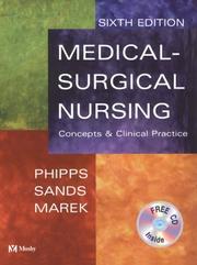 Cover of: Medical-surgical nursing by [edited by] Wilma J. Phipps, Judith K. Sands, Jane F. Marek.