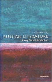 Cover of: Russian literature by Catriona Kelly