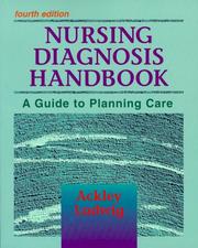 Cover of: Nursing Diagnosis Handbook: A Guide to Planning Care