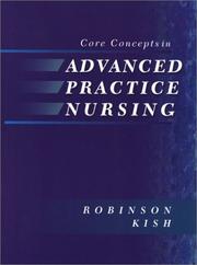 Cover of: Core Concepts in Advanced Practice Nursing by Cheryl Pope Kish
