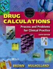 Cover of: Drug Calculations by Meta Brown Seltzer, Joyce L. Mulholland