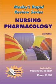 Cover of: Mosby's Rapid Review Series: Nursing Pharmacology (Book with CD-ROM for Windows & Macintosh)