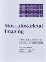 Cover of: Musculoskeletal Imaging by B. J. Manaster, David G. Disler, David A. May