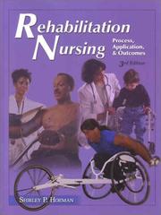 Cover of: Rehabilitation Nursing by Shirley P. Hoeman