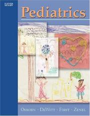 Cover of: Pediatrics by Lucy Osborn, Thomas DeWitt, Lewis First, Joseph Zenel