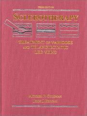 Cover of: Sclerotherapy: Treatment of Varicose and Telangiectatic Leg Veins