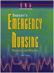 Sheehy's Emergency Nursing by ENA, Emergency Nurses Association