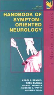 Cover of: Handbook of Symptom-Oriented Neurology