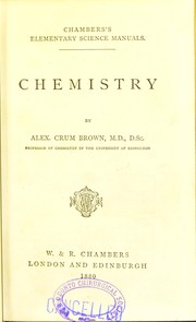 Cover of: Chemistry