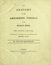 Cover of: The anatomy of the absorbing vessels of the human body