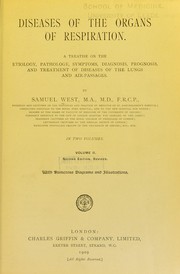 Cover of: Diseases of the organs of respiration by Samuel West