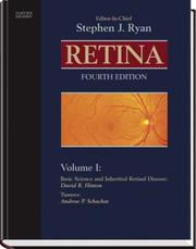 Retina by Stephen J. Ryan, David R. Hinton, Andrew P. Schachat, Pat Wilkinson