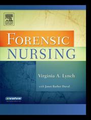 Cover of: Forensic Nursing by Virginia A. Lynch
