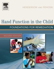 Cover of: Hand Function in the Child by Anne Henderson, Charlane Pehoski