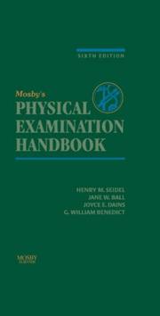 Cover of: Mosby's Physical Examination Handbook