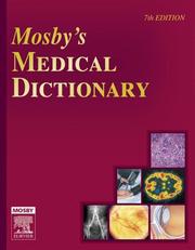 Cover of: Mosby's Medical Dictionary by Mosby