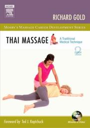 Cover of: Thai Massage by Richard Gold
