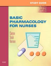 Cover of: Study Guide for Basic Pharmacology for Nurses