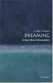 Dreaming by J. Allan Hobson