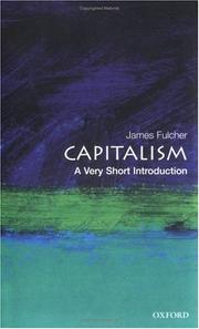 Cover of: Capitalism: A Very Short Introduction
