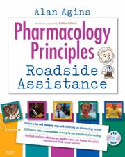 Cover of: Pharmacology Principles by Alan P. Agins, Kathleen Gutierrez