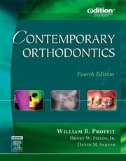 Cover of: Contemporary Orthodontics e-dition by William R. Proffit, Henry W. Fields, David M. Sarver
