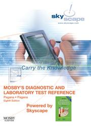 Cover of: Mosby's Diagnostic and Laboratory Test Reference - CD-ROM PDA Software Powered by Skyscape (Mosby's Diagnostic & Laboratory Test Reference (Pagana))