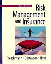 Risk management & insurance by James S. Trieschmann
