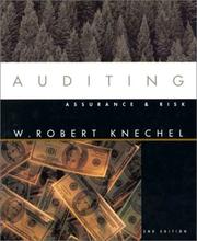 Cover of: Auditing by W. Robert Knechel, Knechel, W. Robert Knechel