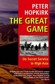 Cover of: The Great Game by Peter Hopkirk