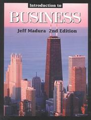 Cover of: Introduction to Business With Infotrac by Jeff Madura, Jeff Madura