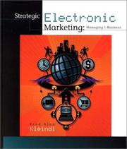 Cover of: Strategic Electronic Marketing: Managing E-Business