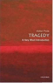 Cover of: Tragedy | Adrian Poole