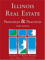 Cover of: Illinois real estate: principles & practices