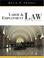 Cover of: Labor & employment law