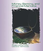 Cover of: Money, Banking and Financial Markets