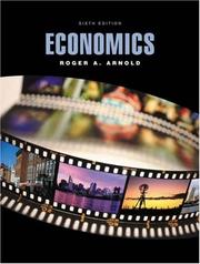 Cover of: Economics with Xtra! Access Card by Roger A. Arnold, Roger A. Arnold