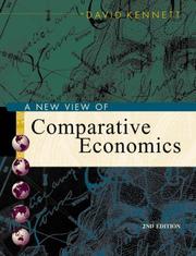 Cover of: A New View of Comparative Economics with Economic Applications Card and InfoTrac College Edition by David A. Kennett