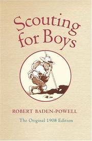 Cover of: Scouting for Boys | Robert Stephenson Smyth Baden-Powell, Baron Baden-Powell of Gilwell