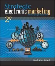 Cover of: Strategic electronic marketing by Brad Alan Kleindl