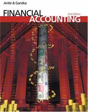 Cover of: Financial accounting