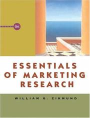 Essentials of marketing research by William G. Zikmund, Barry J. Babin