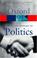 Cover of: The concise Oxford dictionary of politics.