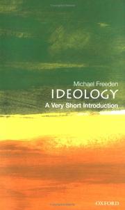 Cover of: Ideology: A Very Short Introduction (Very Short Introductions)