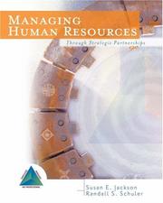 Cover of: Managing Human Resources by Susan E. Jackson, Randall S. Schuler