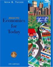 Cover of: Macroeconomics for Today