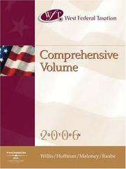 Cover of: West Federal Taxation 2006 by Eugene Willis, William H. Hoffman, David M. Maloney, William A. Raabe