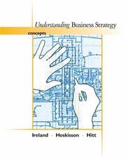 Cover of: Understanding Business Strategies: Concepts (with InfoTrac®)