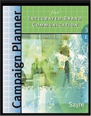 Cover of: Campaign planner for integrated brand communications